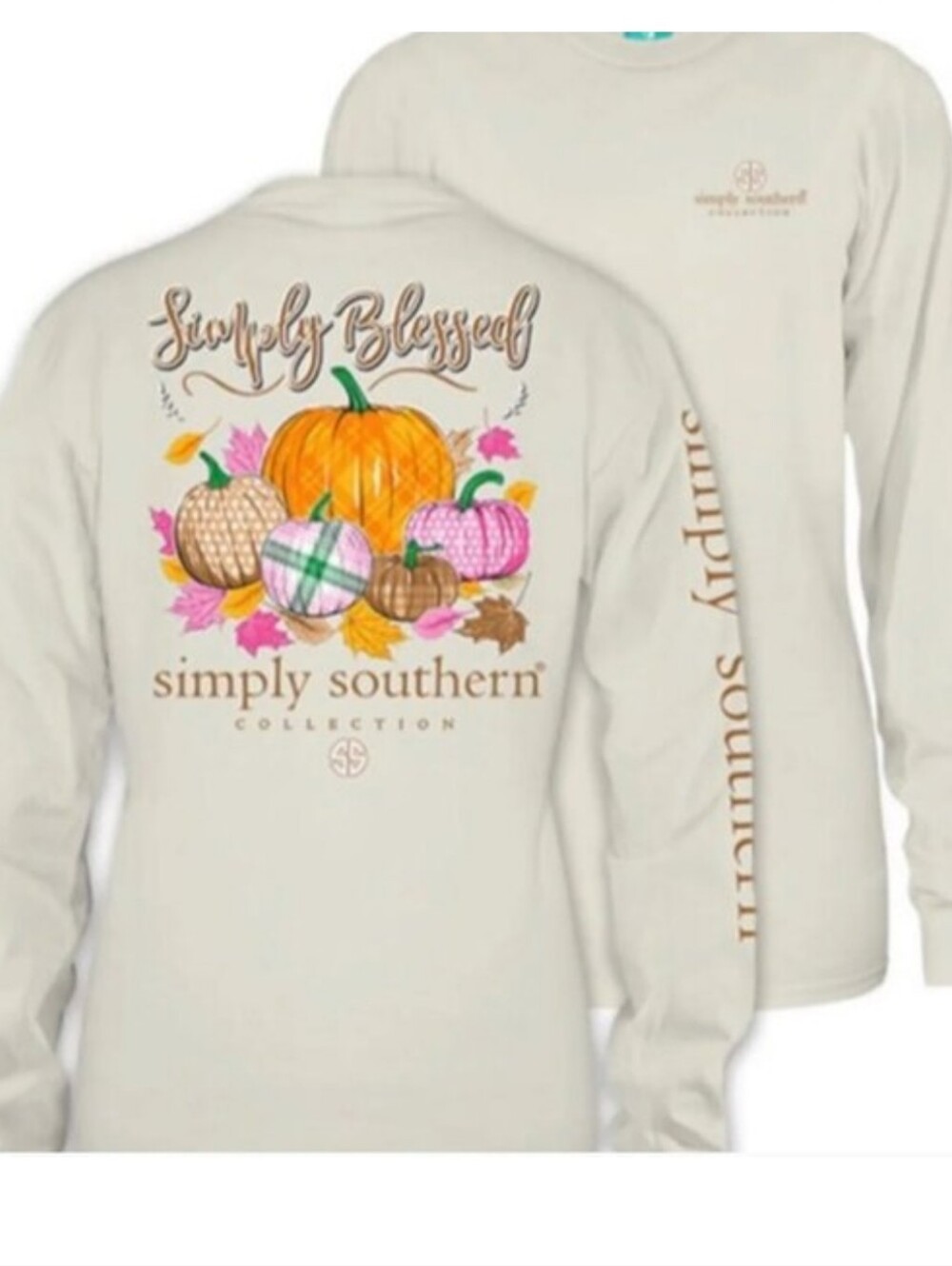 Simply Southern Simply Blessed Pumpkin Tee